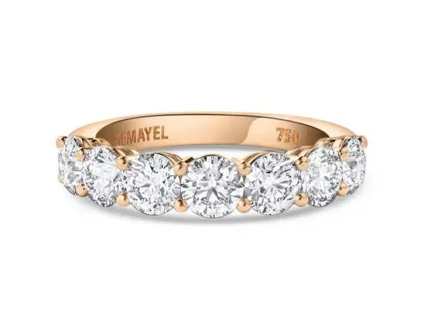 Anniversary Round Cut Wedding Ring Anniversary Round Cut Wedding Ring