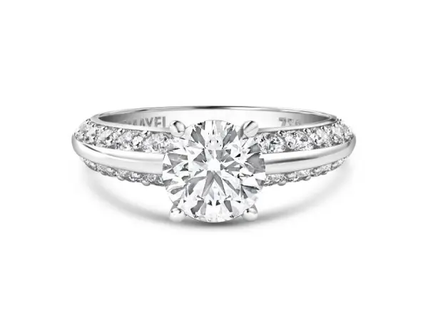 Pave Engagement Ring Pave Engagement Ring