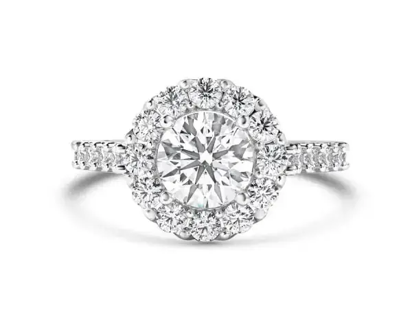 Halo Engagement Ring Halo Engagement Ring