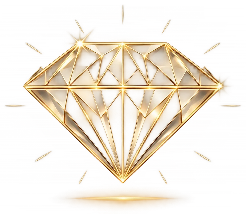 Gold brilliant-cut diamond, Gemayel Jewellery